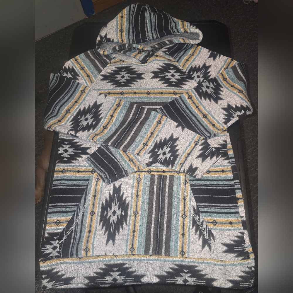 Rue21 Multicolor Patterned Sweater - image 1